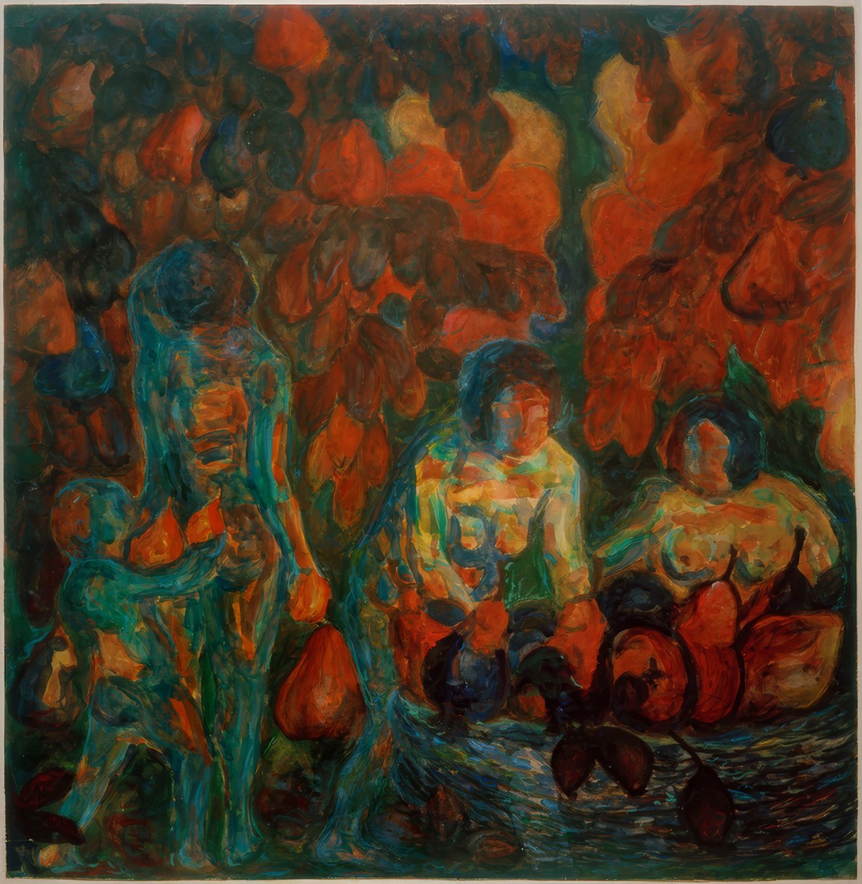 Frugtplukning / Overflod af Kazimir Severinovich Malevich
