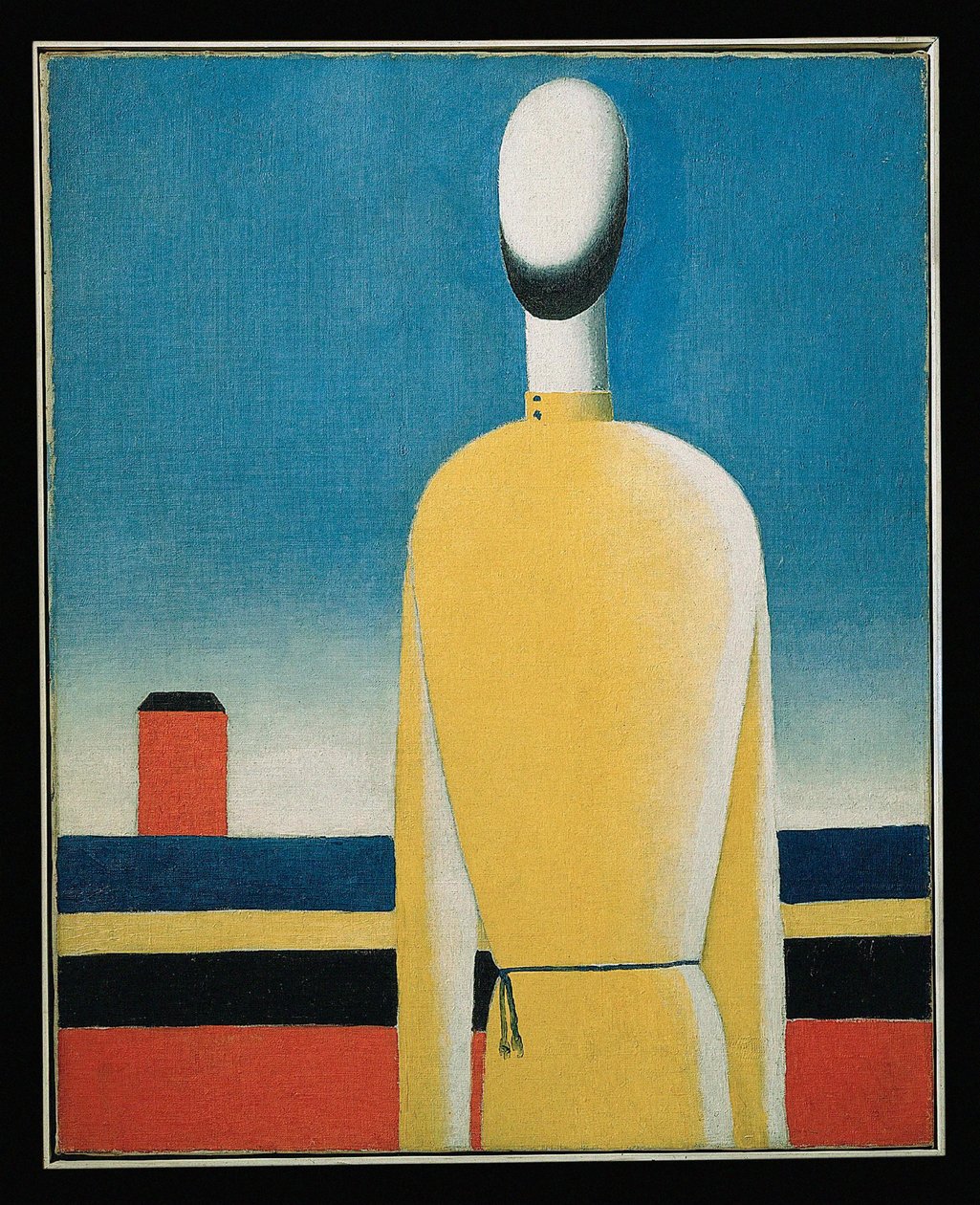 Heavy premonition (maleri på lærred) af Kazimir Severinovich Malevich