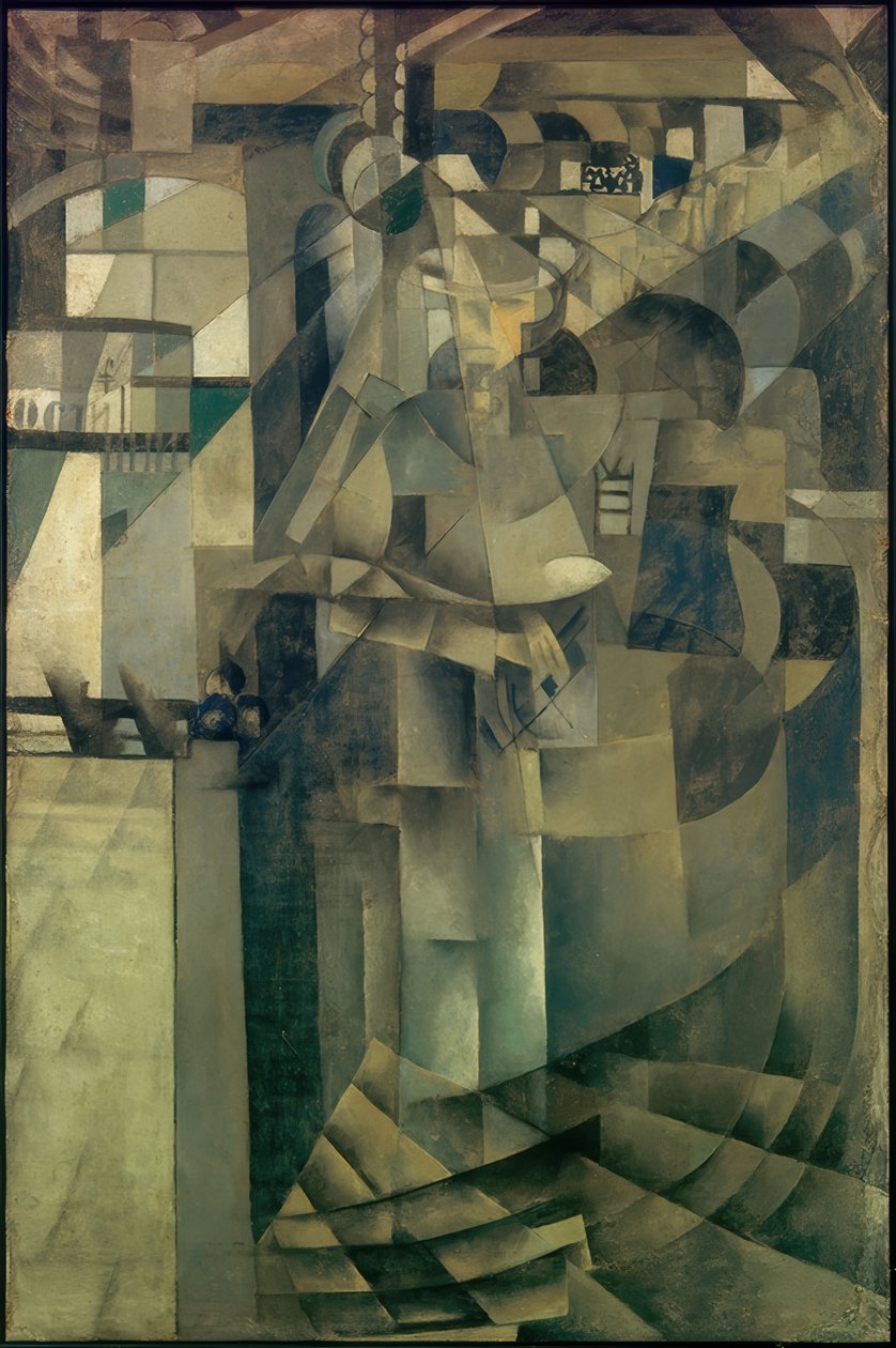Livet på Grand Hotel af Kazimir Severinovich Malevich