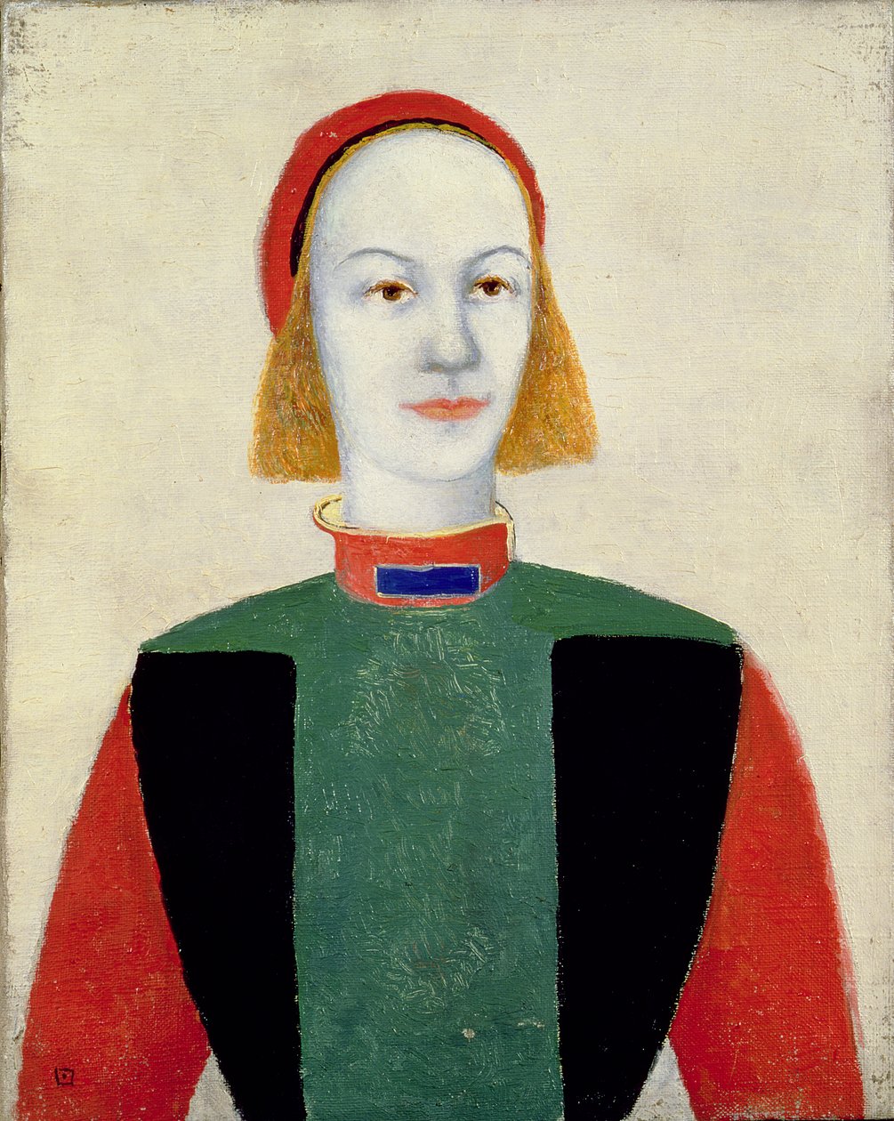 Lille pige af Kazimir Severinovich Malevich