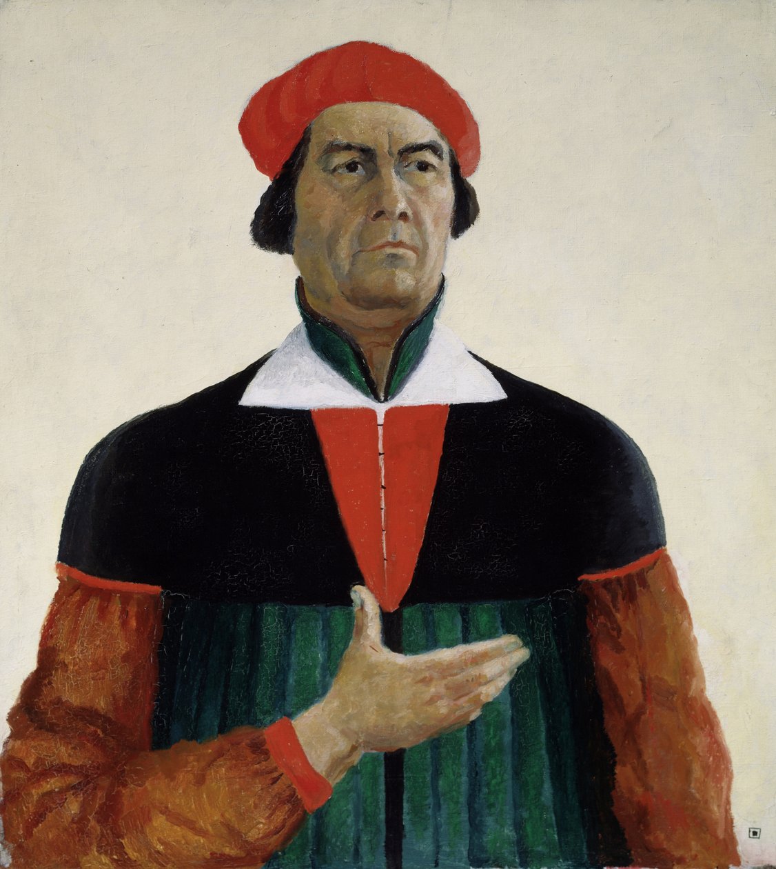 Selvportræt, 1933 af Kazimir Severinovich Malevich