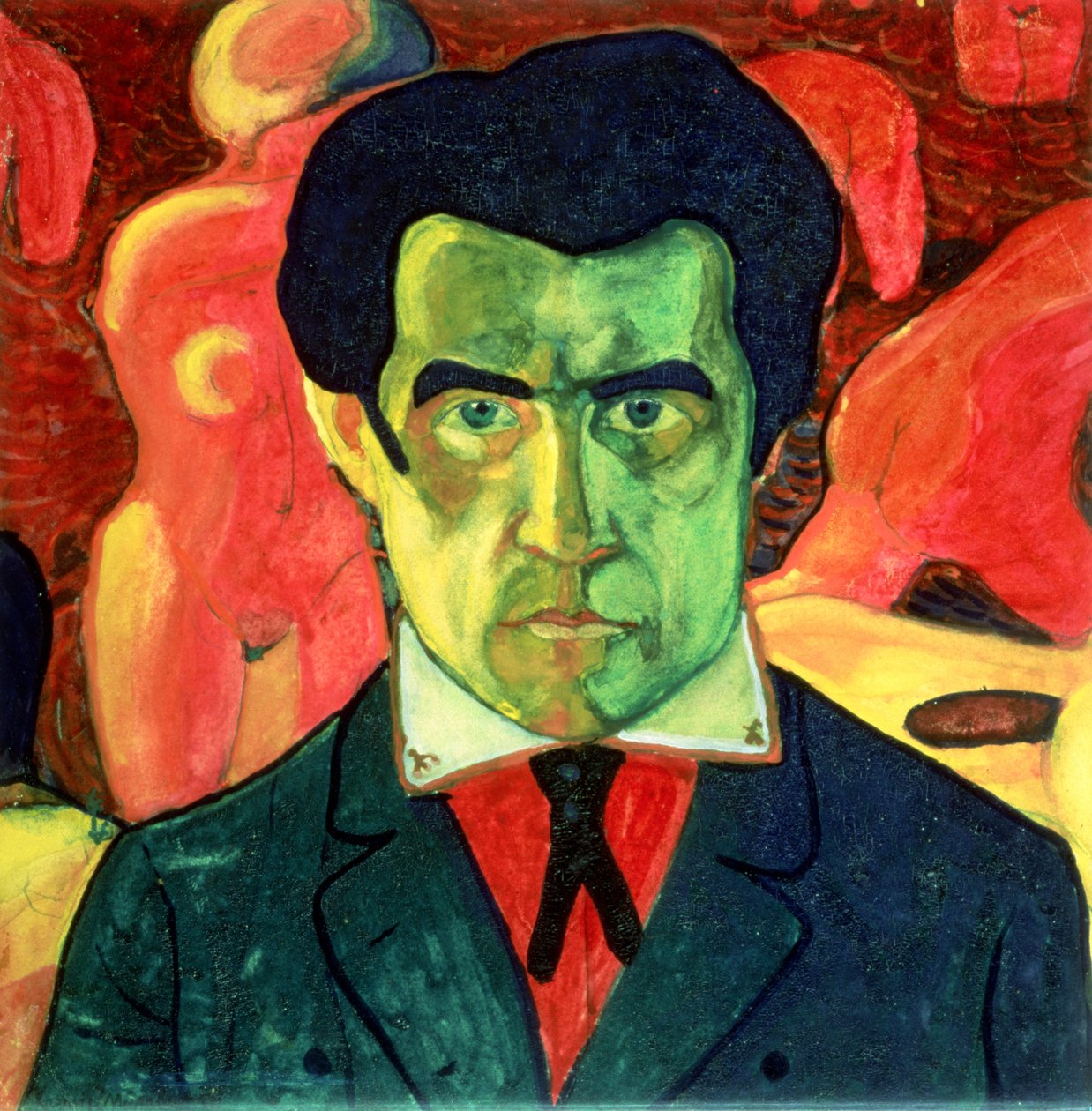 Selvportræt af Kazimir Severinovich Malevich