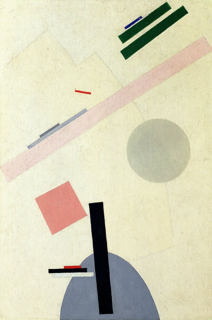 Suprematistisk sammensætning af Kazimir Severinovich Malevich