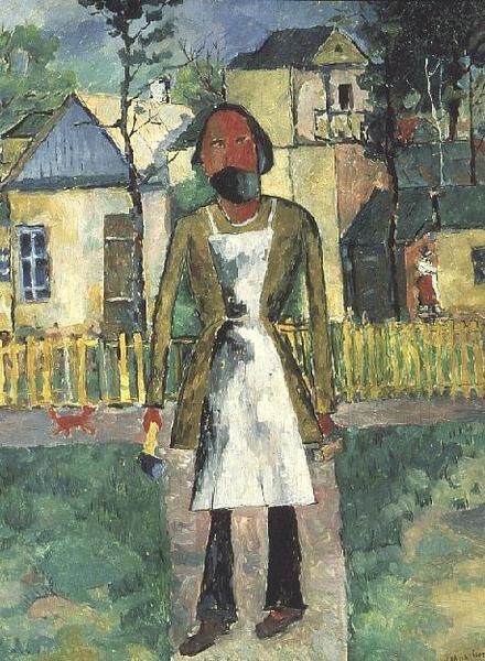 Tømreren af Kazimir Severinovich Malevich