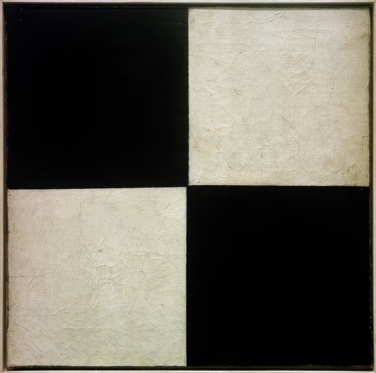 Fire kvadrater, 1915 af Kazimir Severinovich Malevich