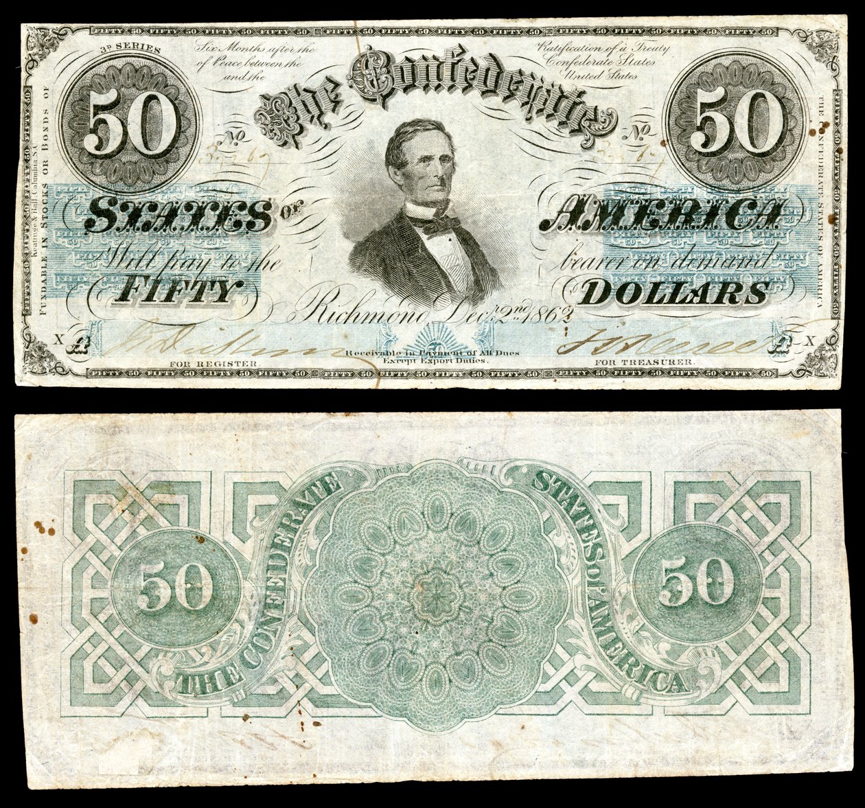 CSA-T50- $ 50-1862 af Keatinge and Ball
