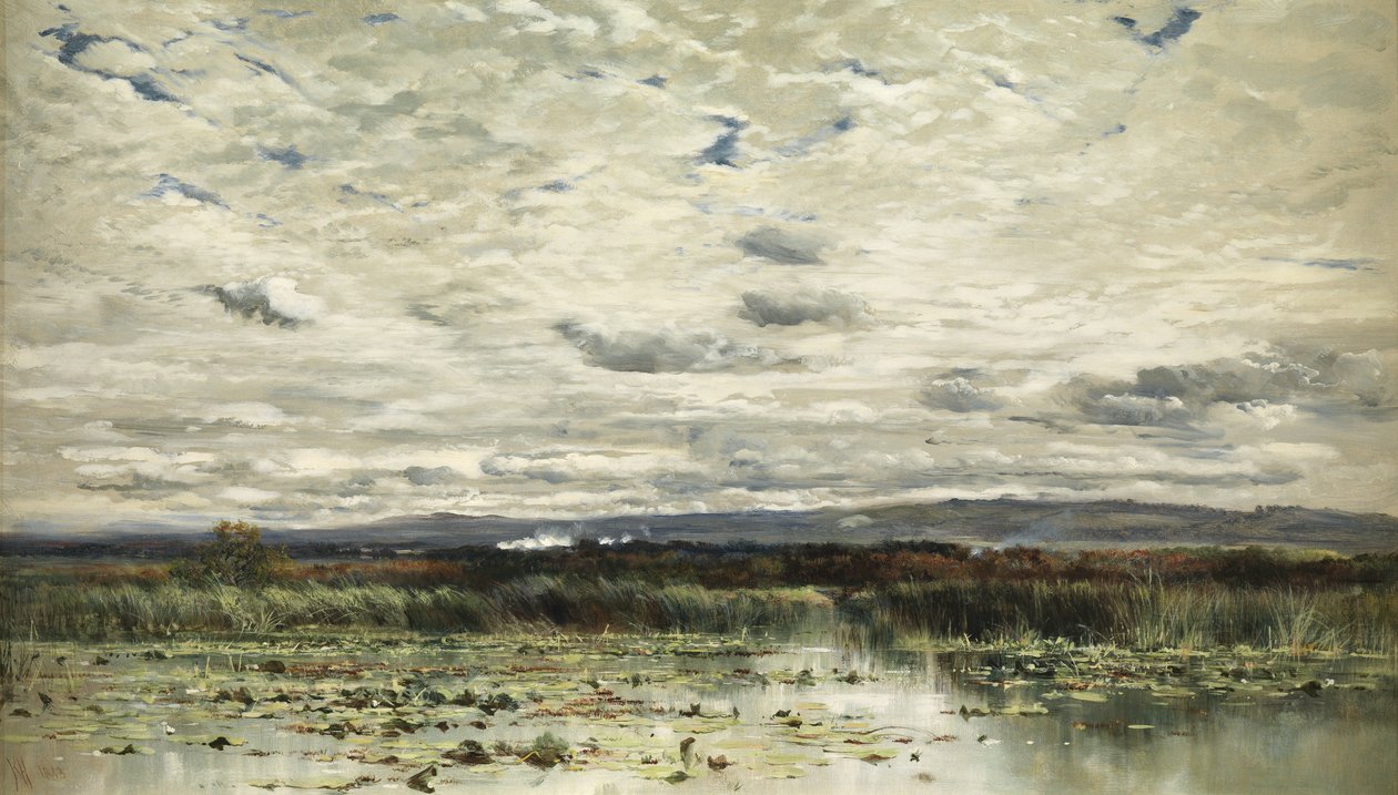 I nærheden af Shillingford, 1883 af Keeley Halswelle