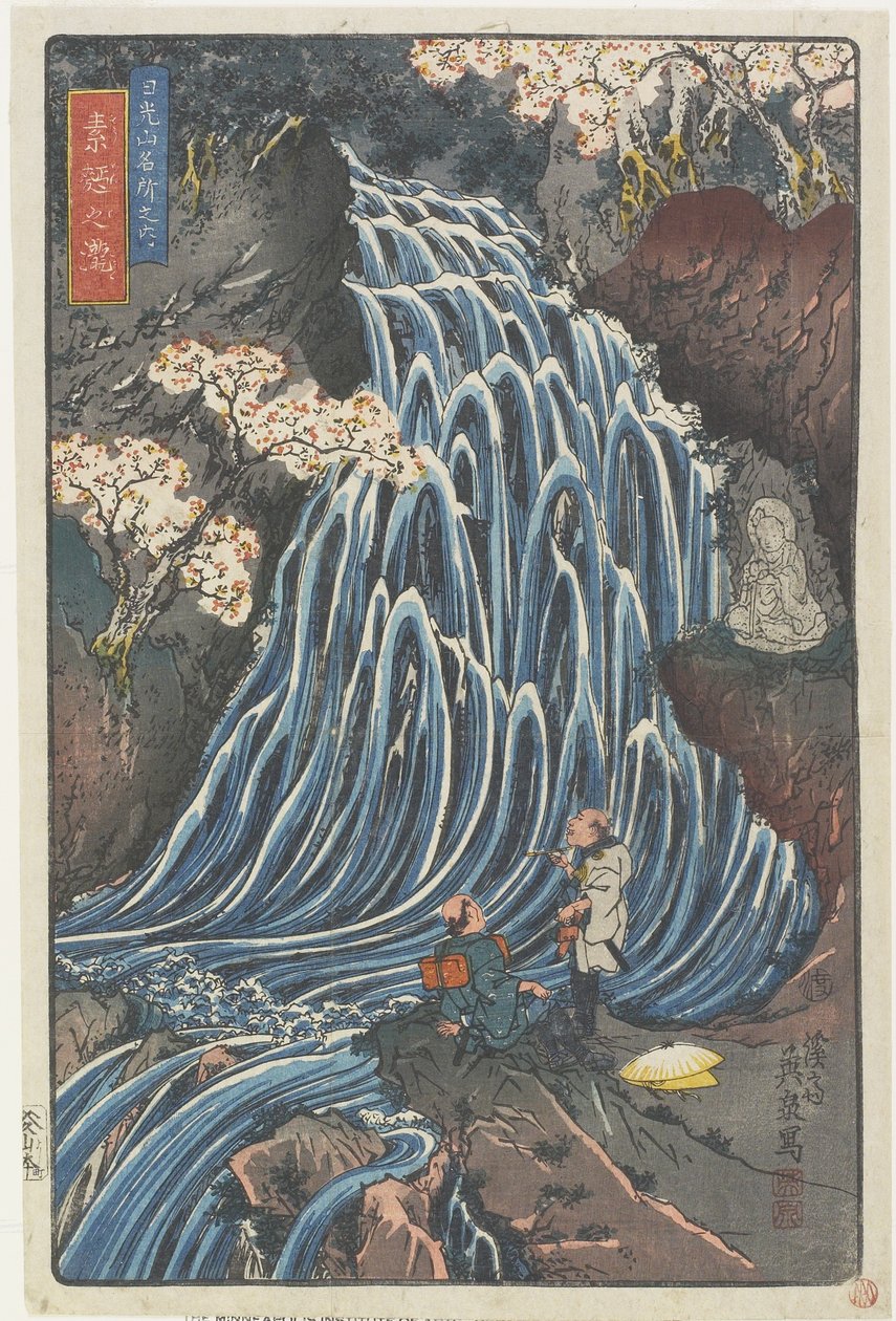 So_men (Hvedenudle) Vandfald, 1844-1848 af Keisai Eisen