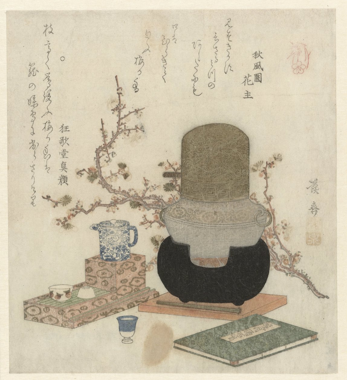 Fremstilling af Plum Sake af Keisai Eisen
