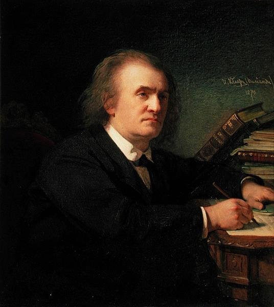 Portræt af Alexander Serov (1820-71), 1870 af Keller Vyliandi J.P. Keller Vyliandi J.P.