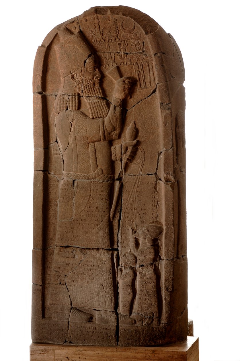 Berlin Museum, Nubiske faraoer, Esarhaddons stele fra Zenjirili, Nastasens stele..., 2007 (foto) af Kenneth Garrett