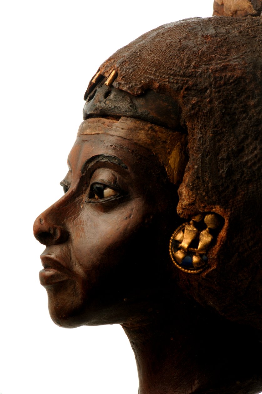Berlin Museum, Nubiske faraoer, Tiye-figur, Amenhotep III