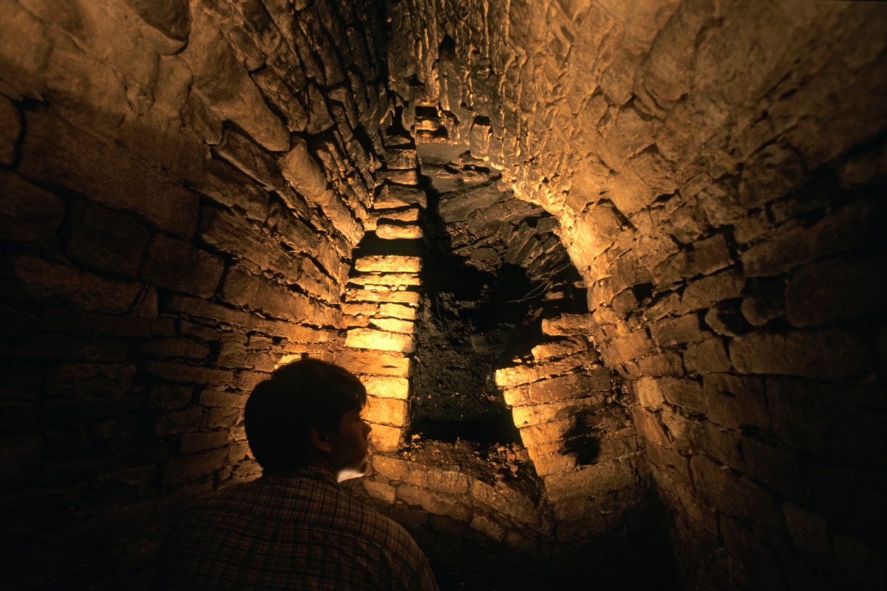 Cancuen, Guatemala, Arthur Demarest, Tomas Barrientos, Maya, palads, Klassisk periode,..., 2004 (foto) af Kenneth Garrett