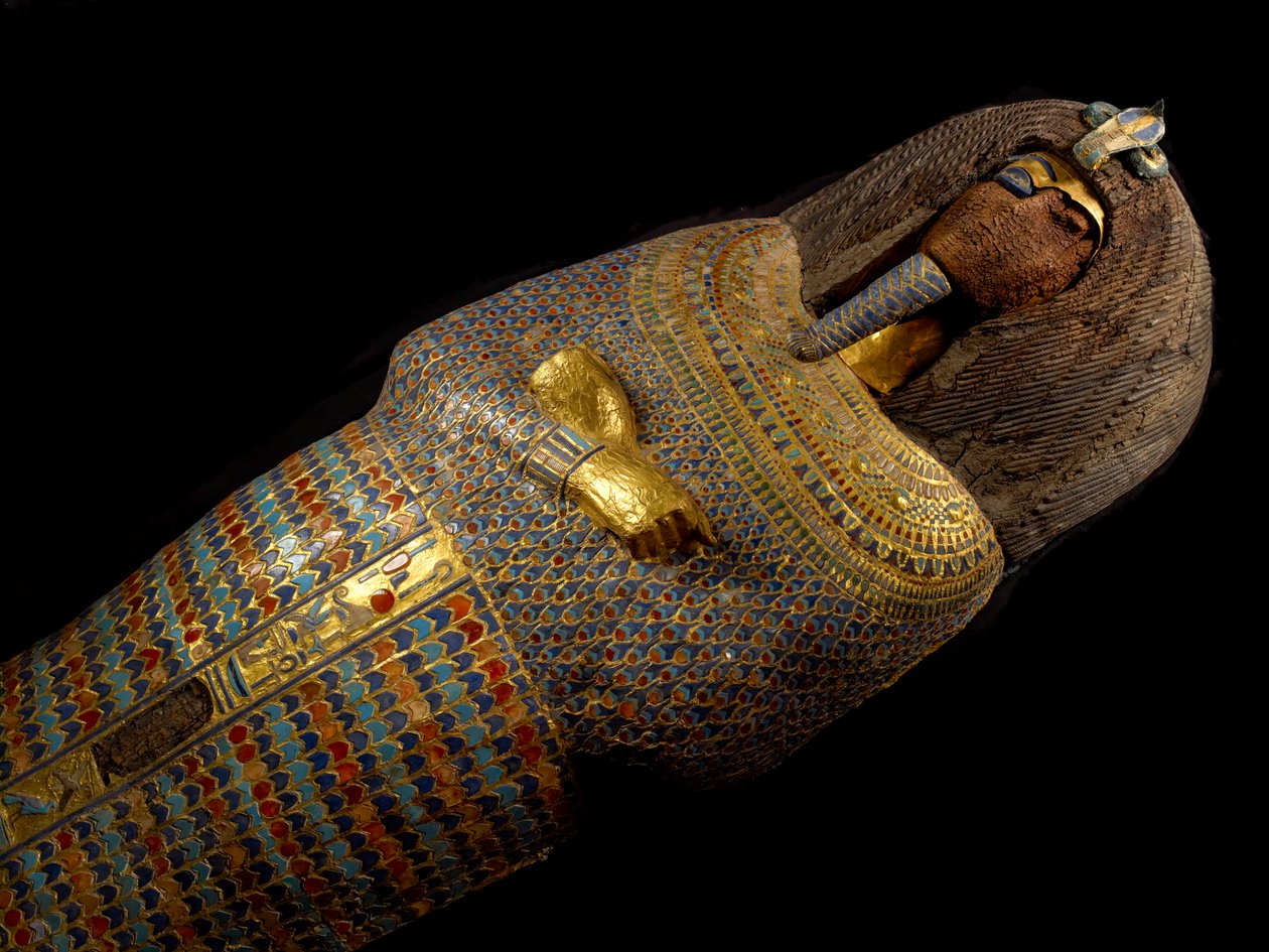 Kiste af farao Akhenaton, mm7864; 18. dynasti; Ny Rige; Egypten; The Egyptian M..., 2009 (foto) af Kenneth Garrett
