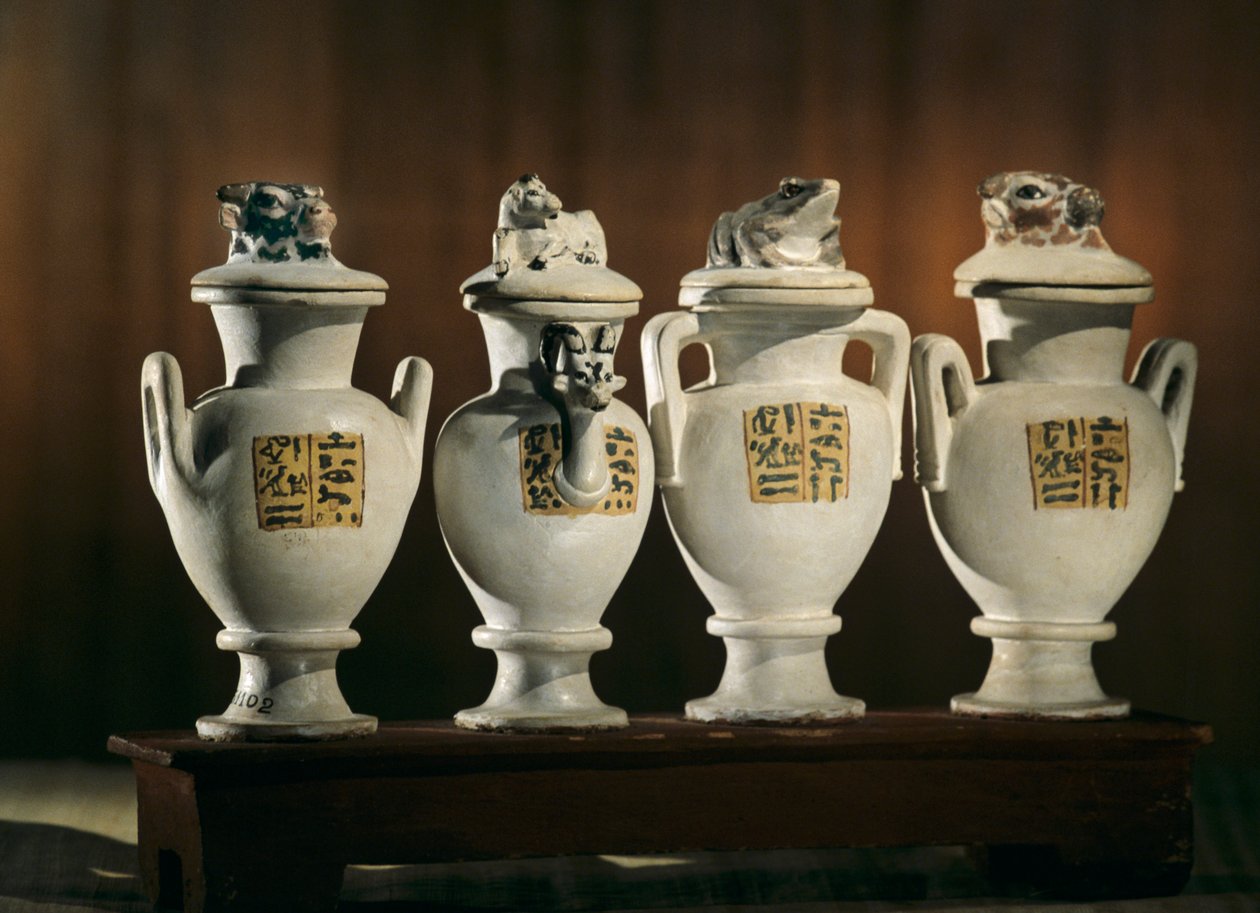 Dummy Vessels, Tjuya; KV 46; Kongernes Dal; Amenhotep III