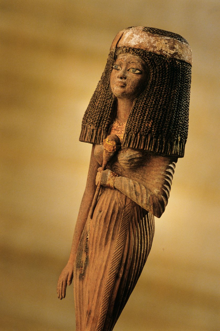 Begravelsesfigur af Lady Resi; figurine; Amenhotep III