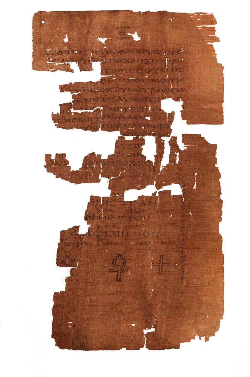 Judasevangeliet; Codex Tchacos; Kritisk udgave, gnostisk tekst; Genève, 2006 (foto) af Kenneth Garrett