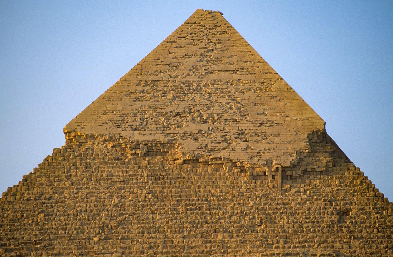 Khafres pyramide, Egyptens gamle rige; Giza-plateauet; Giza; Egypten af Kenneth Garrett