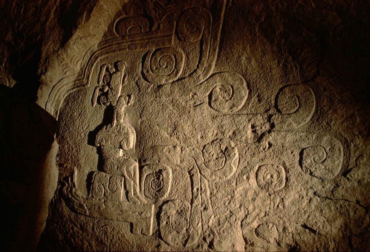 Olmekerne; oldtidskulturer; Amerika; Chalcatzingo; Mexico af Kenneth Garrett