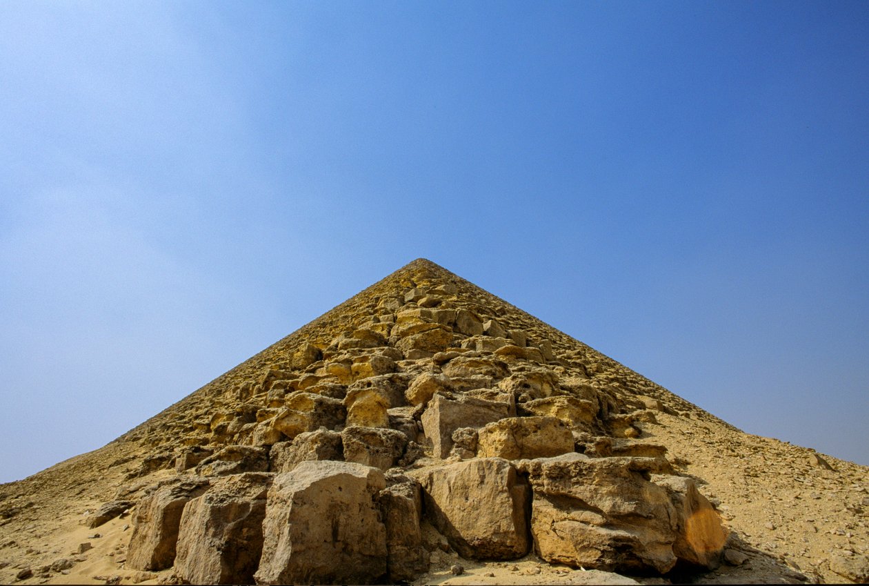 Pyramide i Dashur, Egypten, Det Gamle Rige af Kenneth Garrett