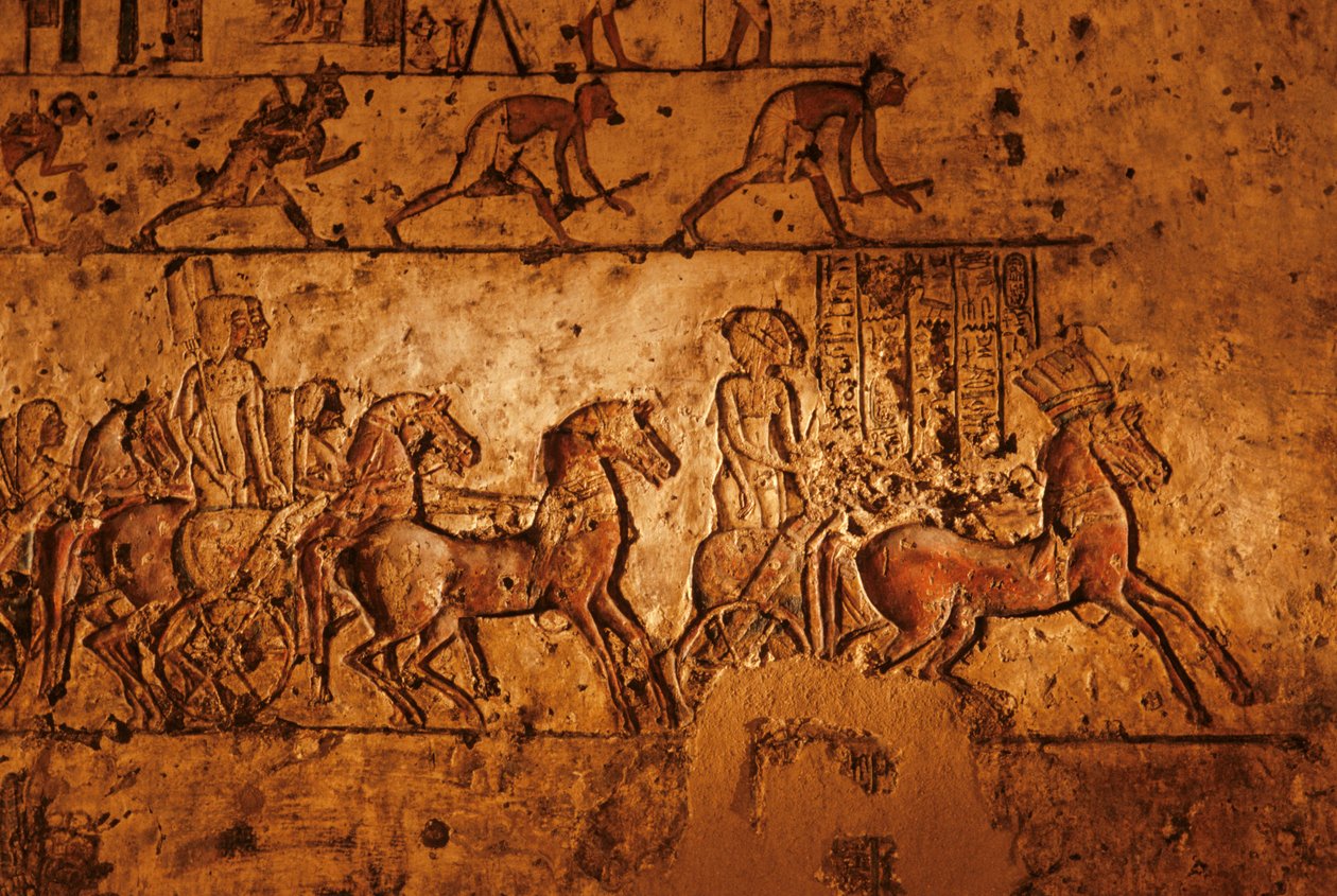 Relief fra grav for Meryre (Merera), ypperstepræst for Aten i Akhetaten