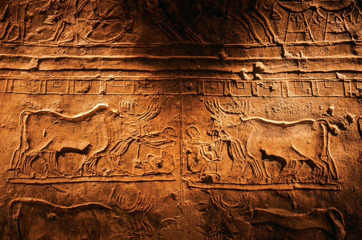 Relief fra grav for Meryre (Merera), ypperstepræst for Aten i Akhetaten