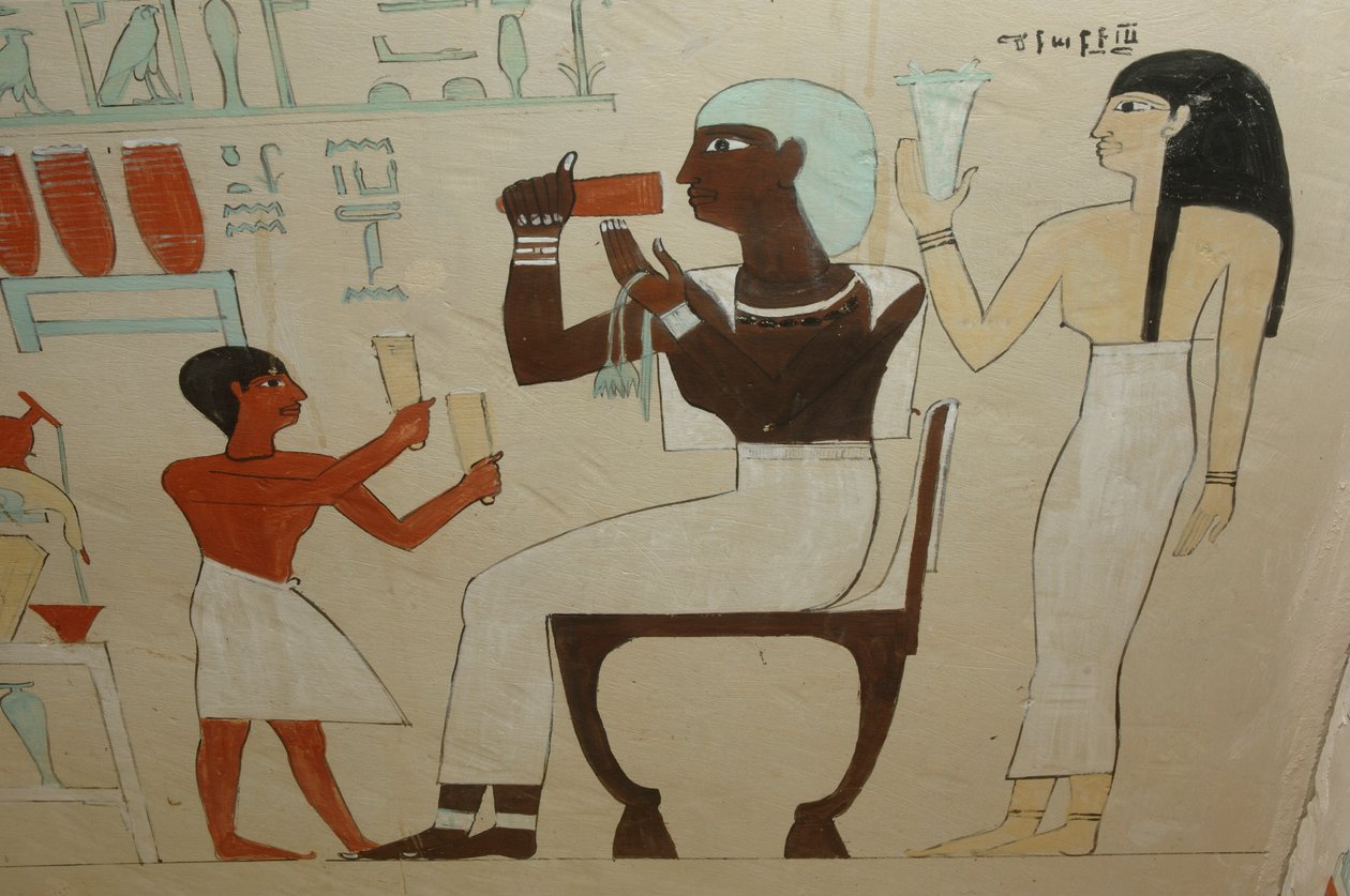 Sarkofag af Ashayt, detalje, Sorte Faraoer, Nubiere, Egypten, Det Egyptiske Museum, C..., 2007 (foto) af Kenneth Garrett