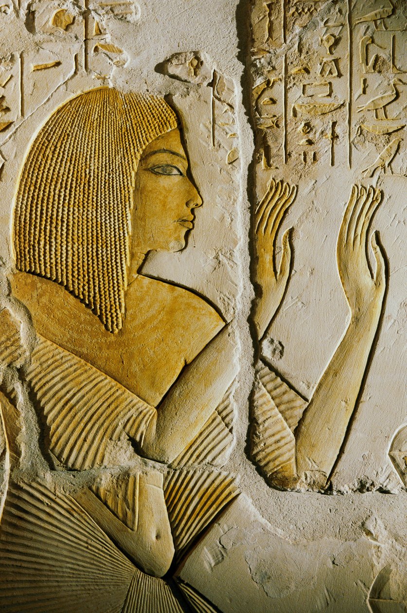 Maias grav; Egypten; Arkæologi; Det Nye Rige; Saqqara, Amarna-perioden, kunst, 2002 (foto) af Kenneth Garrett