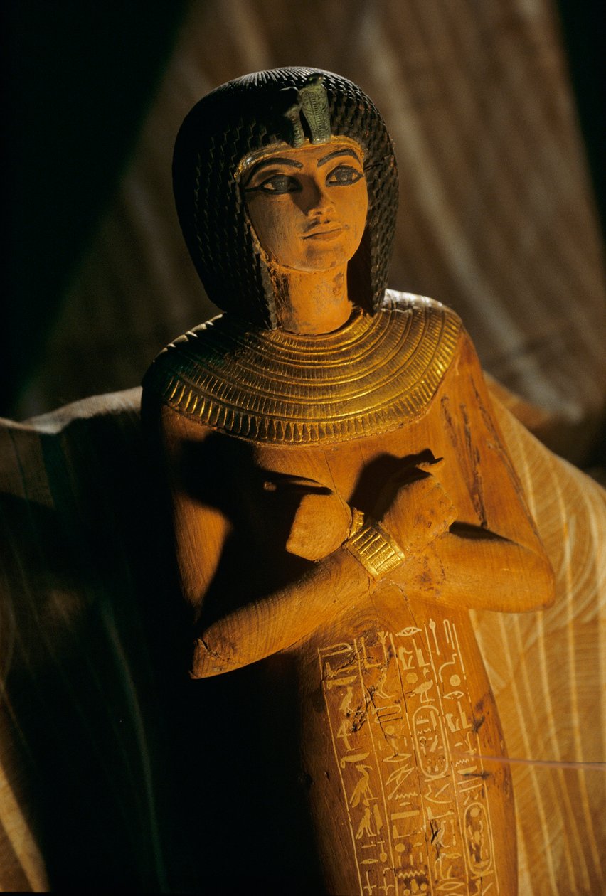 Shabti i træ, 2009 (foto) af Kenneth Garrett