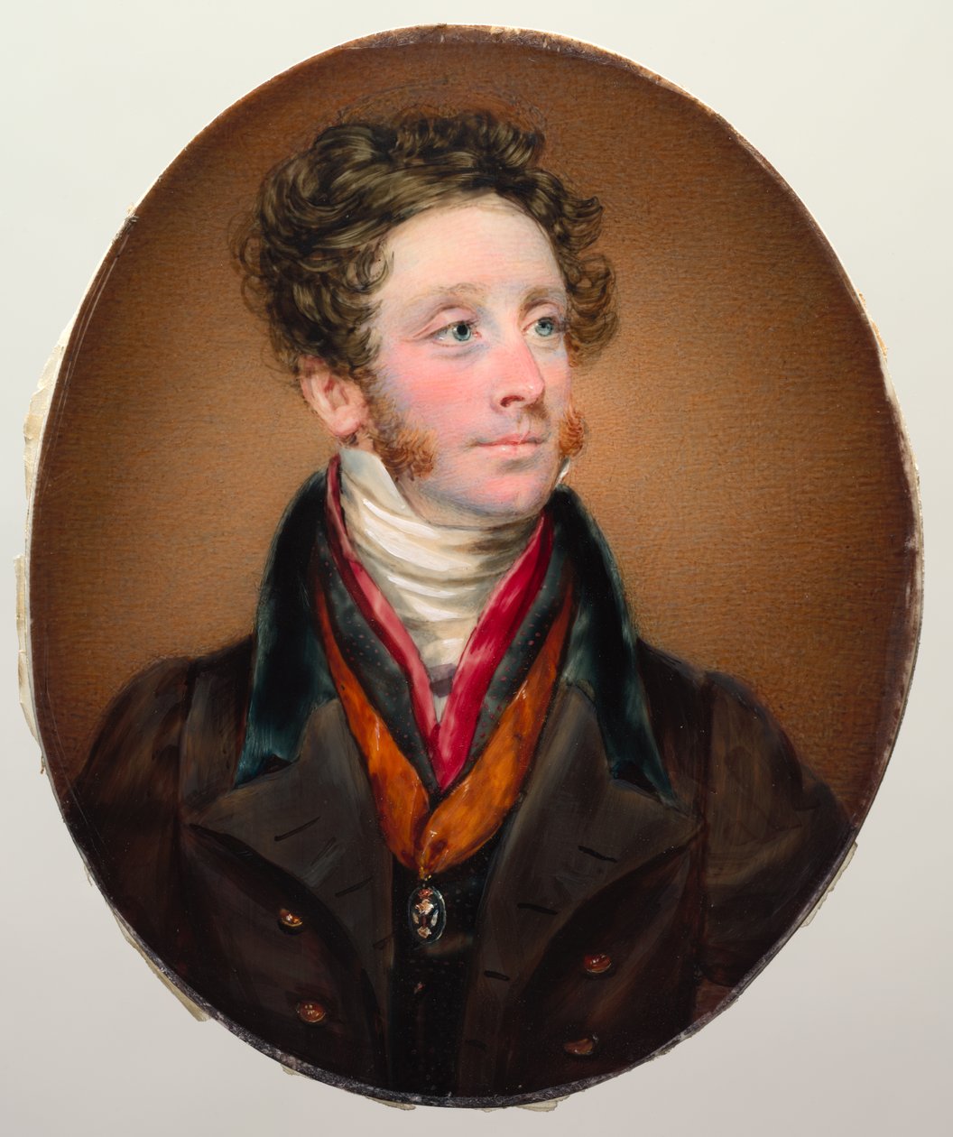 Portræt af John Francis Miller Erskine, jarl af Mar og jarl af Kellie, 1825. af Kenneth Macleay