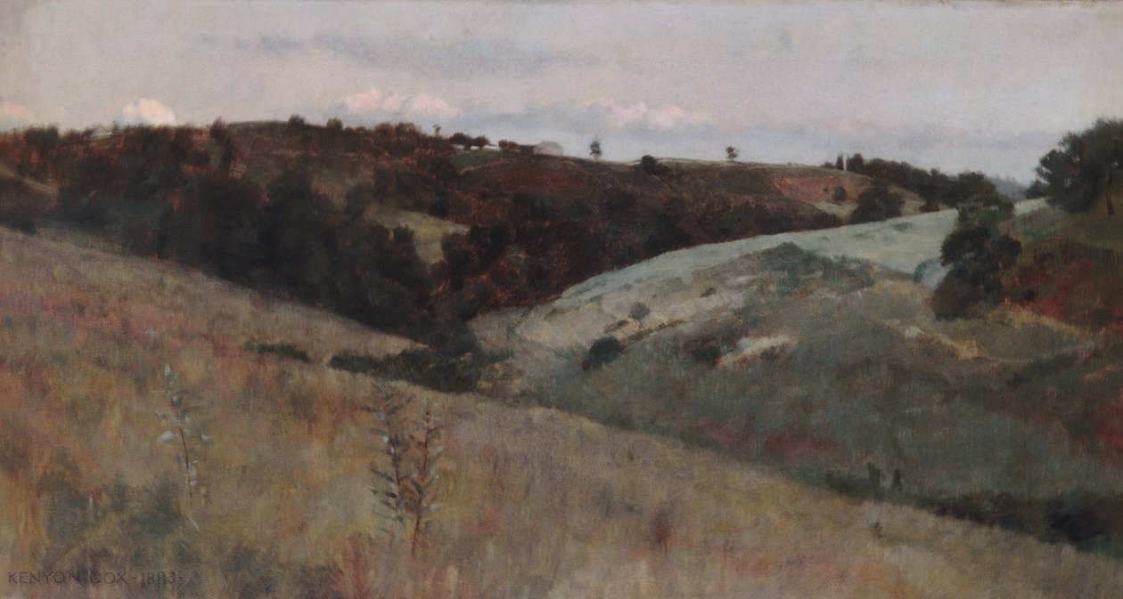 Landskab af Kenyon Cox