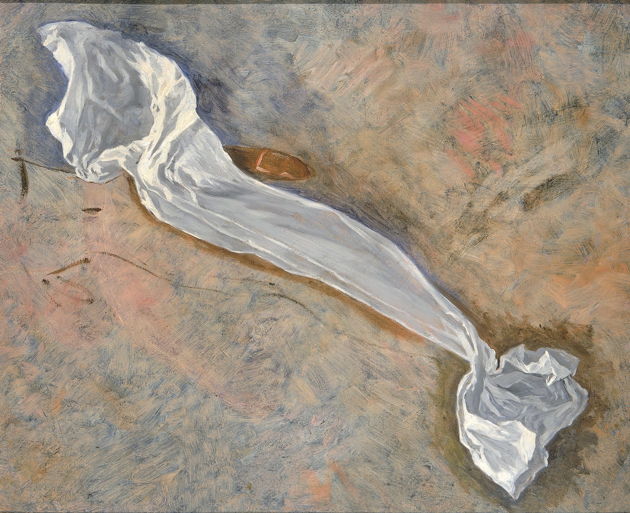 Studie for Drapery of Pursuit of the Ideal, 1891. af Kenyon Cox