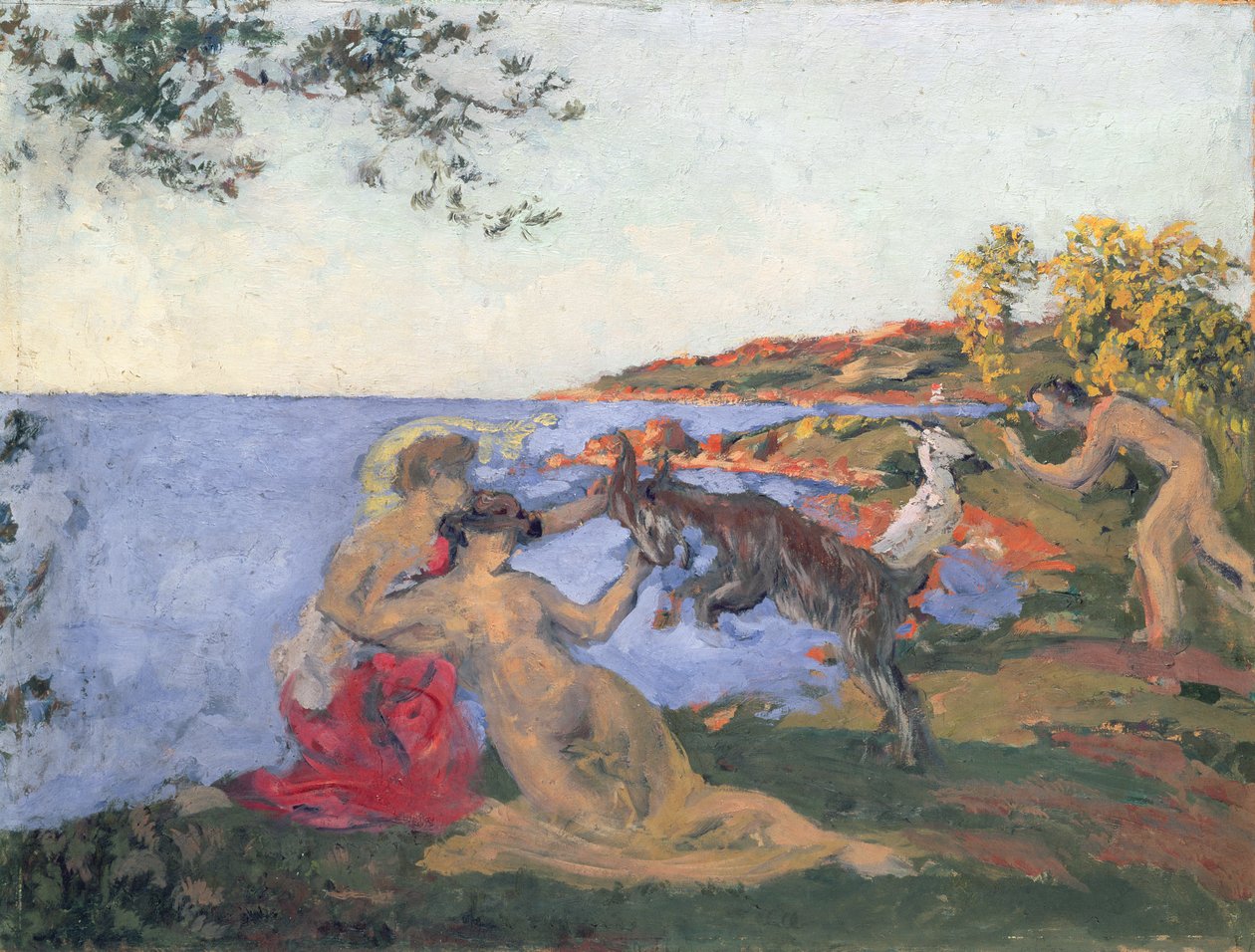 Mytologisk scene, ca. 1903 (olie på karton) af Ker Xavier Roussel