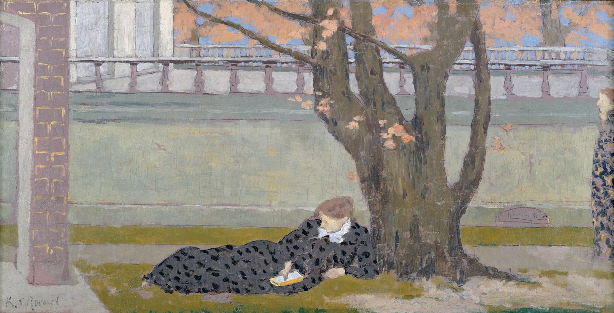 Terrassen ved Tuilerierne, c.1892-3 af Ker Xavier Roussel