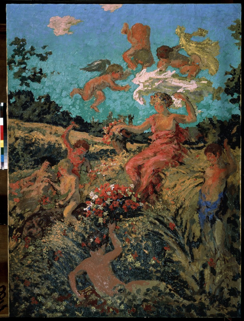 ""Fete champetre, ete"" (Landsfestival, sommer) Maleri af Ker-Xavier (Ker Xavier) Roussel (1867-1944) 1911-1913 Nabis Moskva, Pushkin Museum af Ker Xavier Roussel
