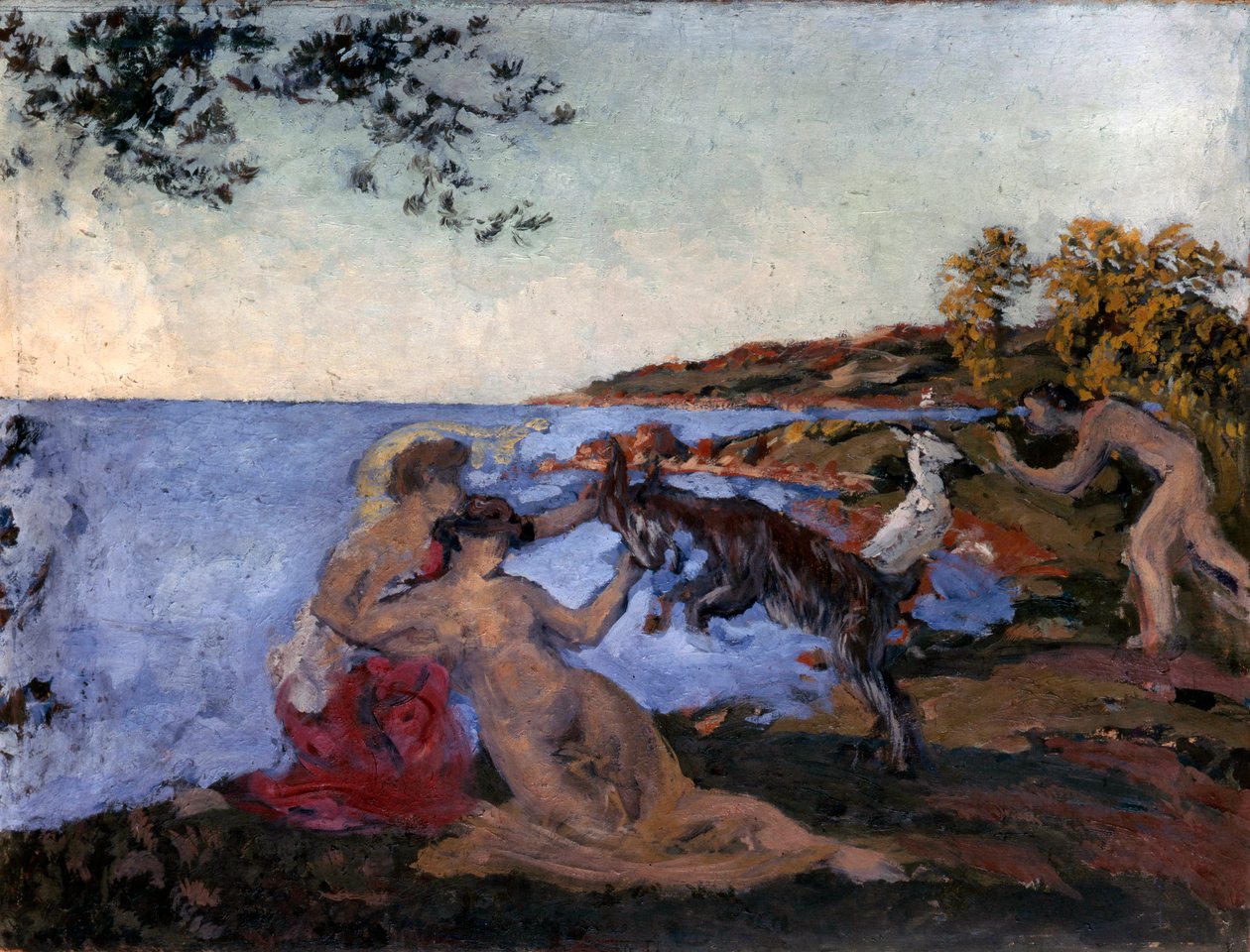 Mytologisk motiv, c1903 af Ker Xavier Roussel