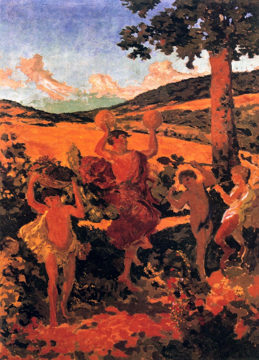 Landsbyfest, 1911-1913 af Ker Xavier Roussel