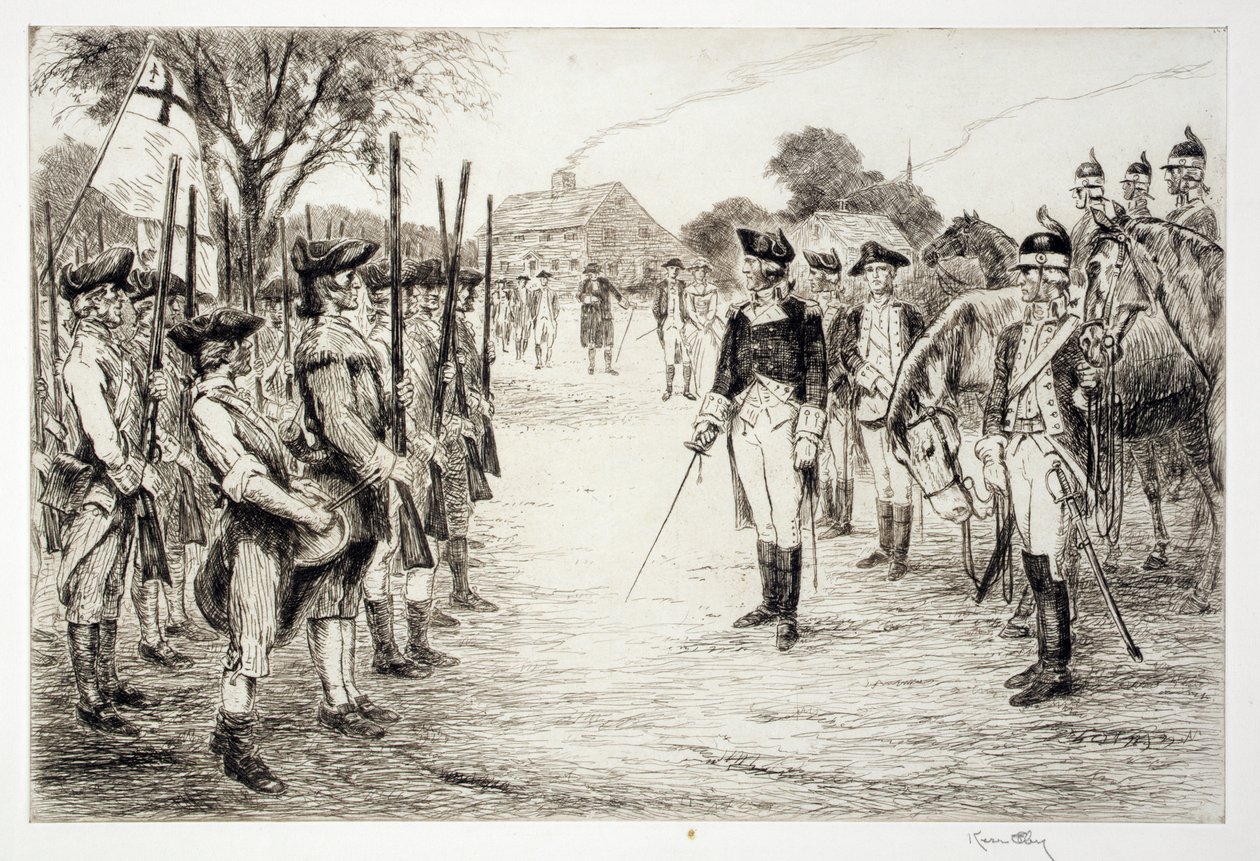 George Washington og hans tropper af Kerr Eby