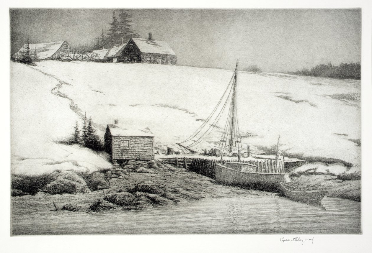 Hatchet Cove, Maine af Kerr Eby