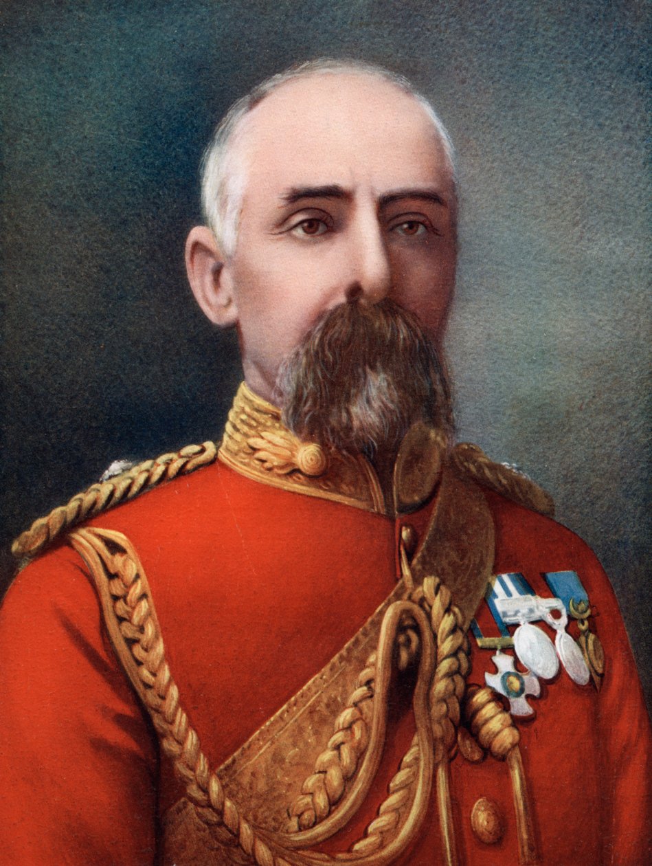 Oberst Henry Parke Airey, kommanderende for 1. Bushmen