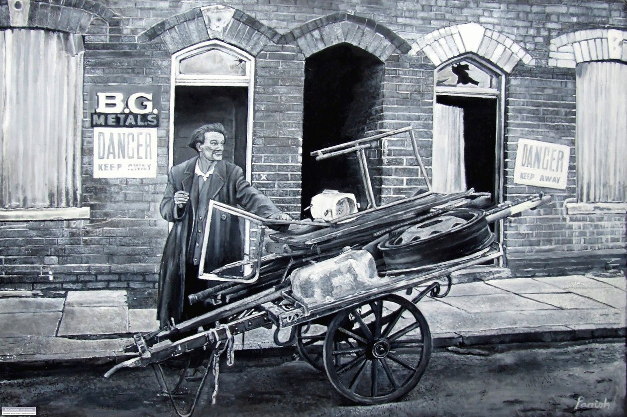 Any Old Iron, 2007 (olie) af Kevin Guild of Railway Artist Parrish