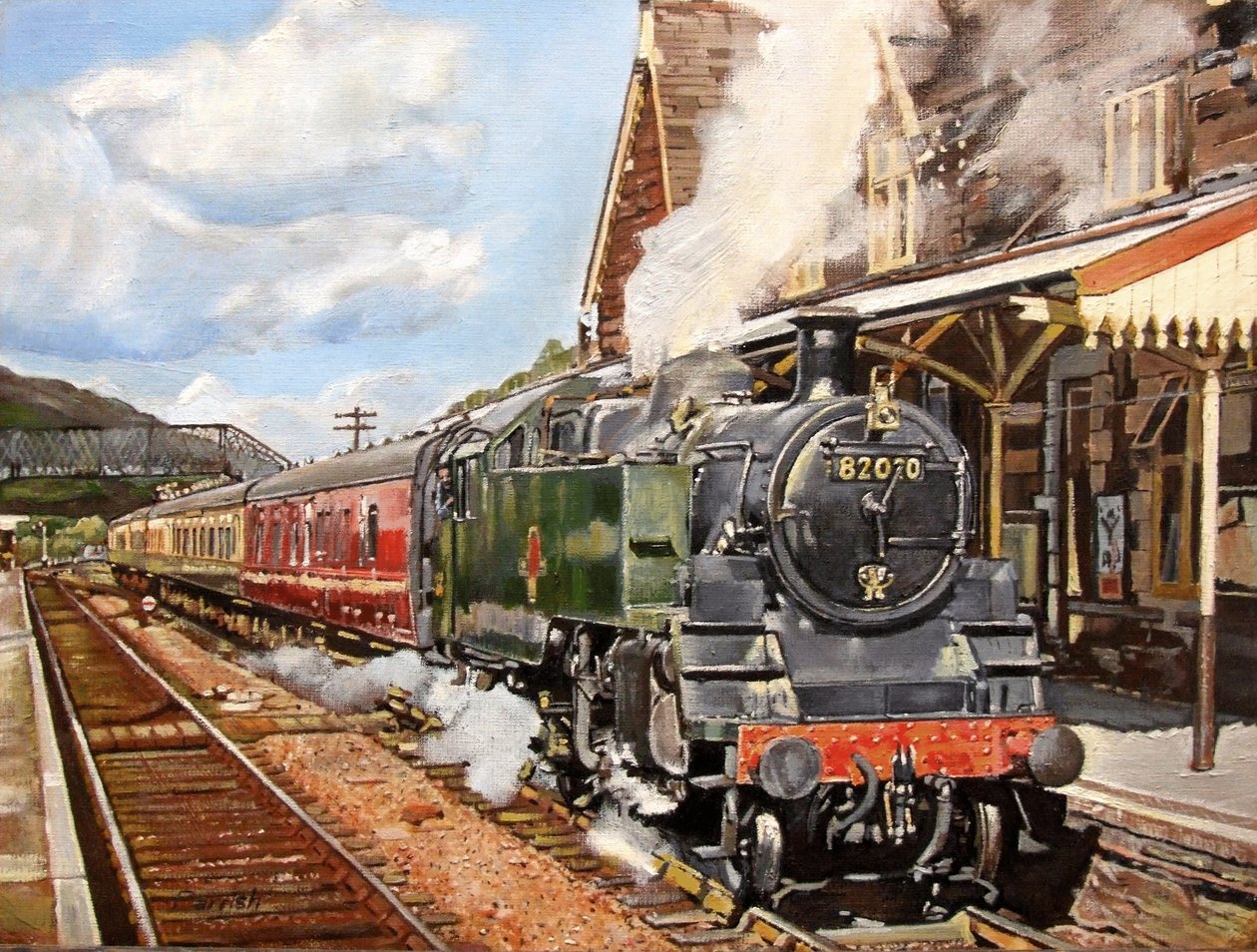 Standard Splendour, 2008 af Kevin Guild of Railway Artist Parrish