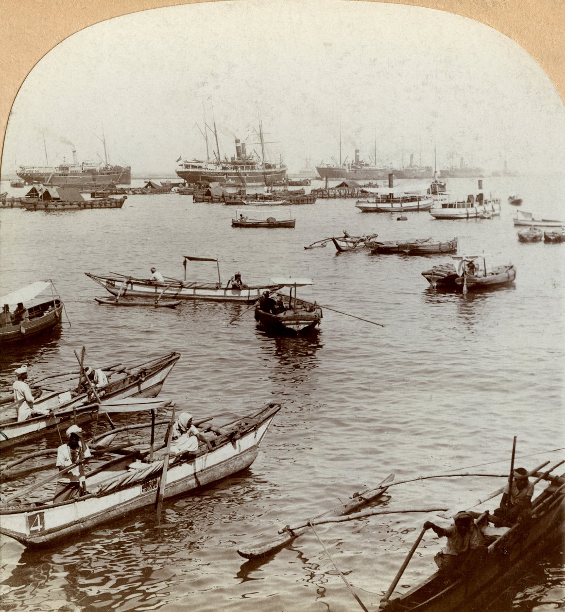 Colombo Havn, Ceylon Sri Lanka. af Keystone View Company