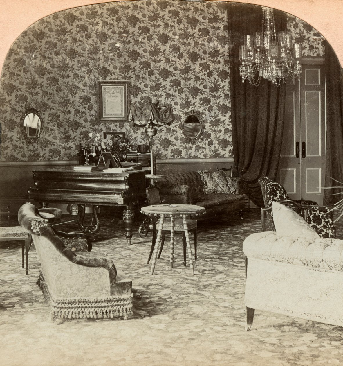 Præsidentskabets tegnestue, Lord Roberts hovedkvarter, Bloemfontein, Sydafrika, 1900. af Keystone View Company