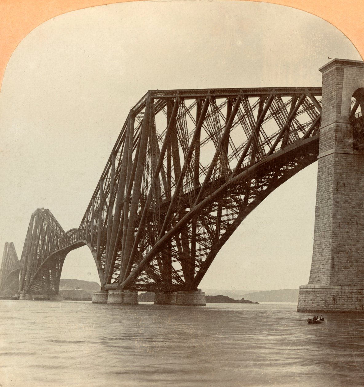Forth Bridge, Skotland, 1897. af Keystone View Company