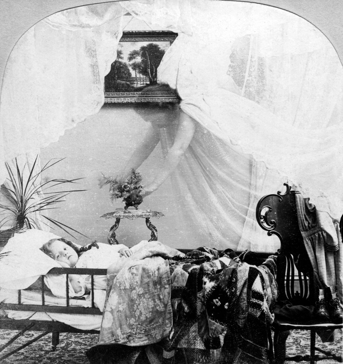 Hendes skytsengel. af Keystone View Company