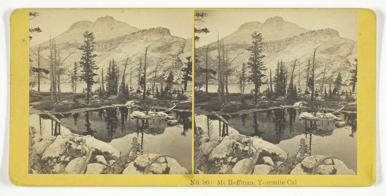 Mt. Hoffman, Yosemite, Cal., 185575. Skabere: Kilburn Brothers, BW Kilburn. af Kilburn Brothers, BW Kilburn