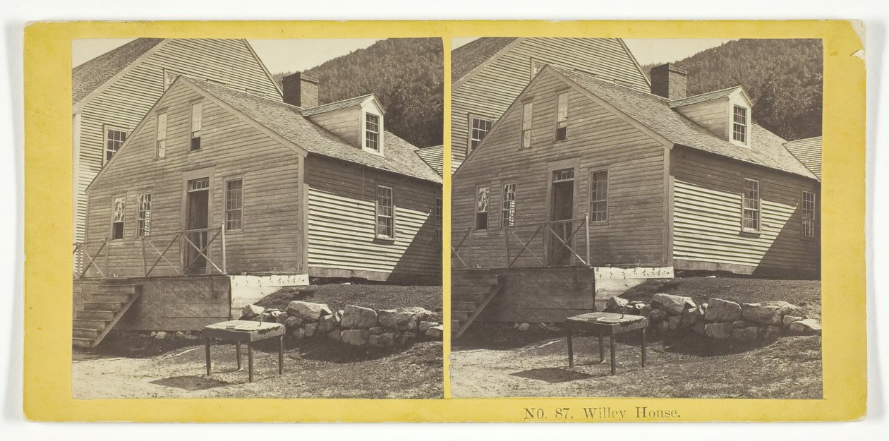 Willey House, 185575. Skabere: Kilburn Brothers, BW Kilburn. af Kilburn Brothers, BW Kilburn
