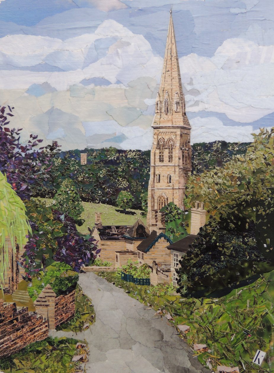 Edensor Village af Kirstie Adamson