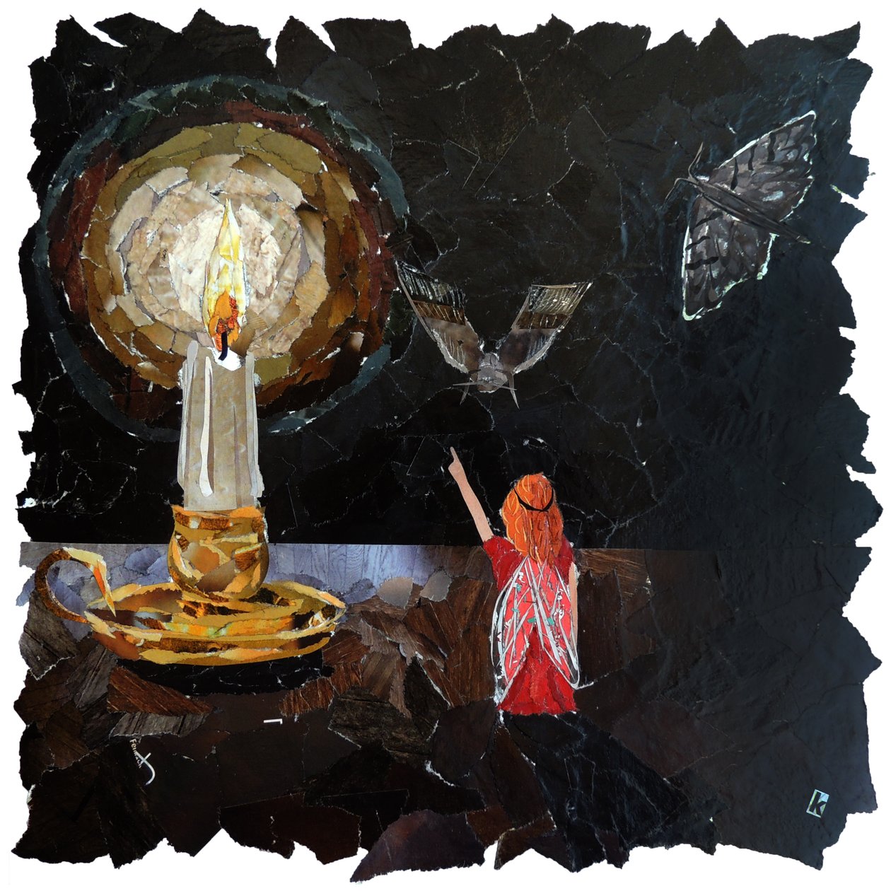 Element Fairy - Ild af Kirstie Adamson